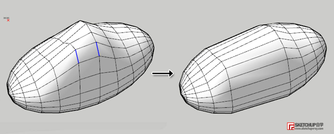 Как в sketchup нарисовать полусферу