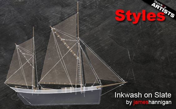 SketchUpArtists风格样式模板Styles2014
