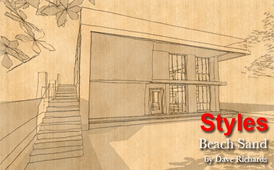 SketchUpArtists风格样式模板Styles2011