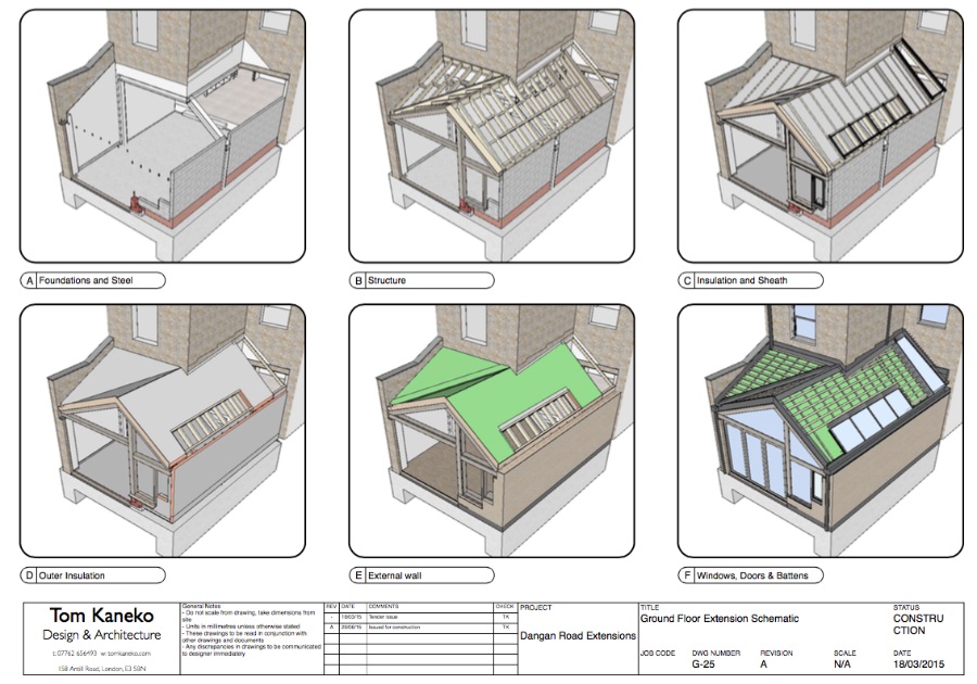Tom Kaneko设计与建筑:SketchUp设计/建造实践