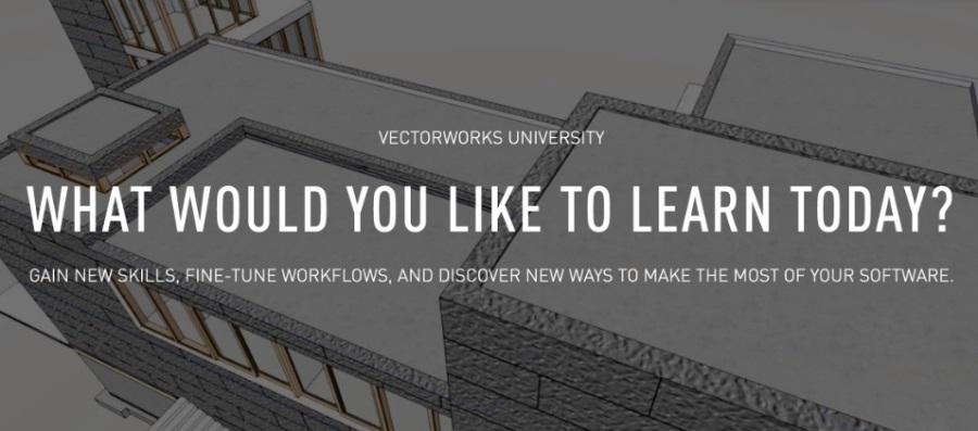 向Vectorworks大学学习