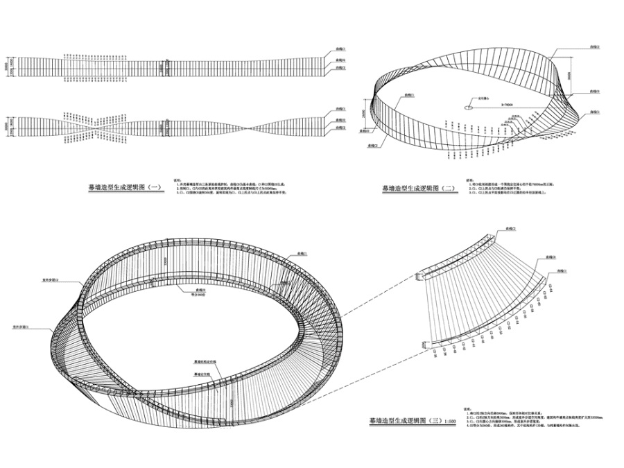 SketchUp创建建筑天汉大剧院