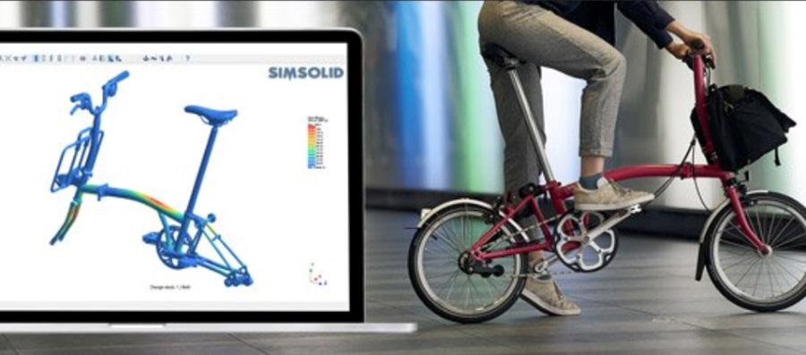 Brompton Bicycle如何通过Altair SimSolid在几秒钟内做出设计决策