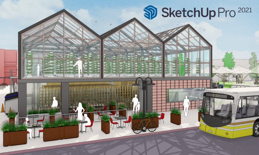 SketchUp 2021：新外观和改进的工作流程