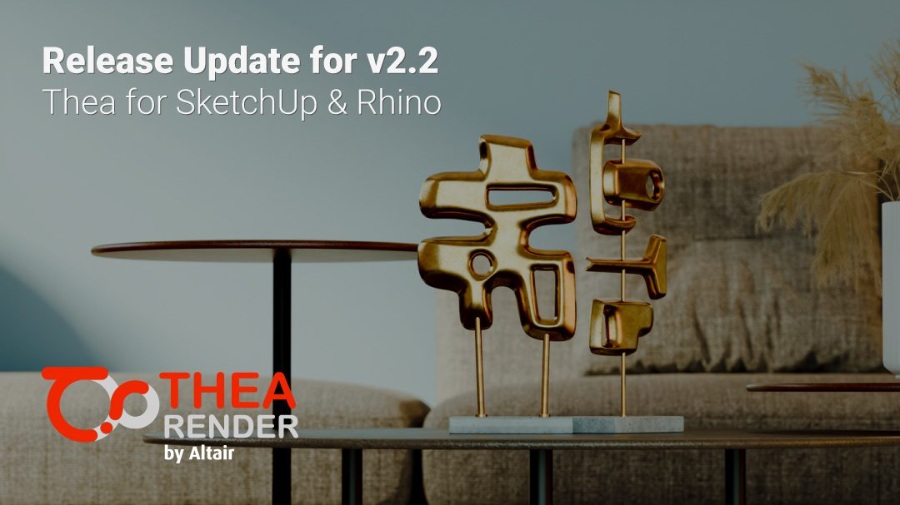修订版TheaRender西娅 2.2.1015 支持 SketchUp 2021!