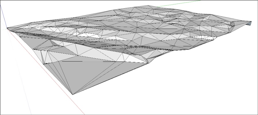 SketchUp草图大师为地形导入 DEM 文件