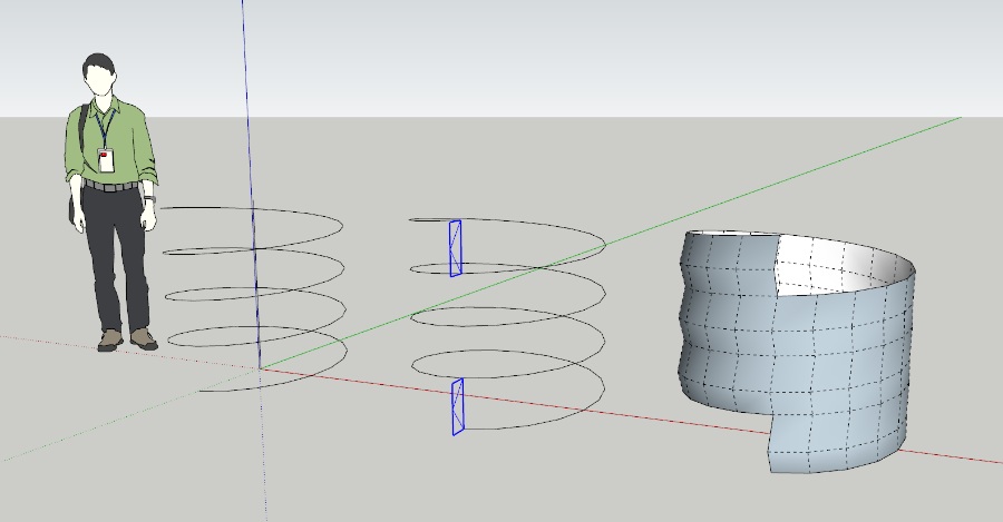 SketchUp草图大师SU创建产品瓶盖思路