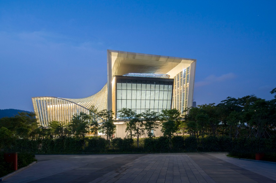 SketchUp草图大师SU创建深圳太子湾营销展览中心