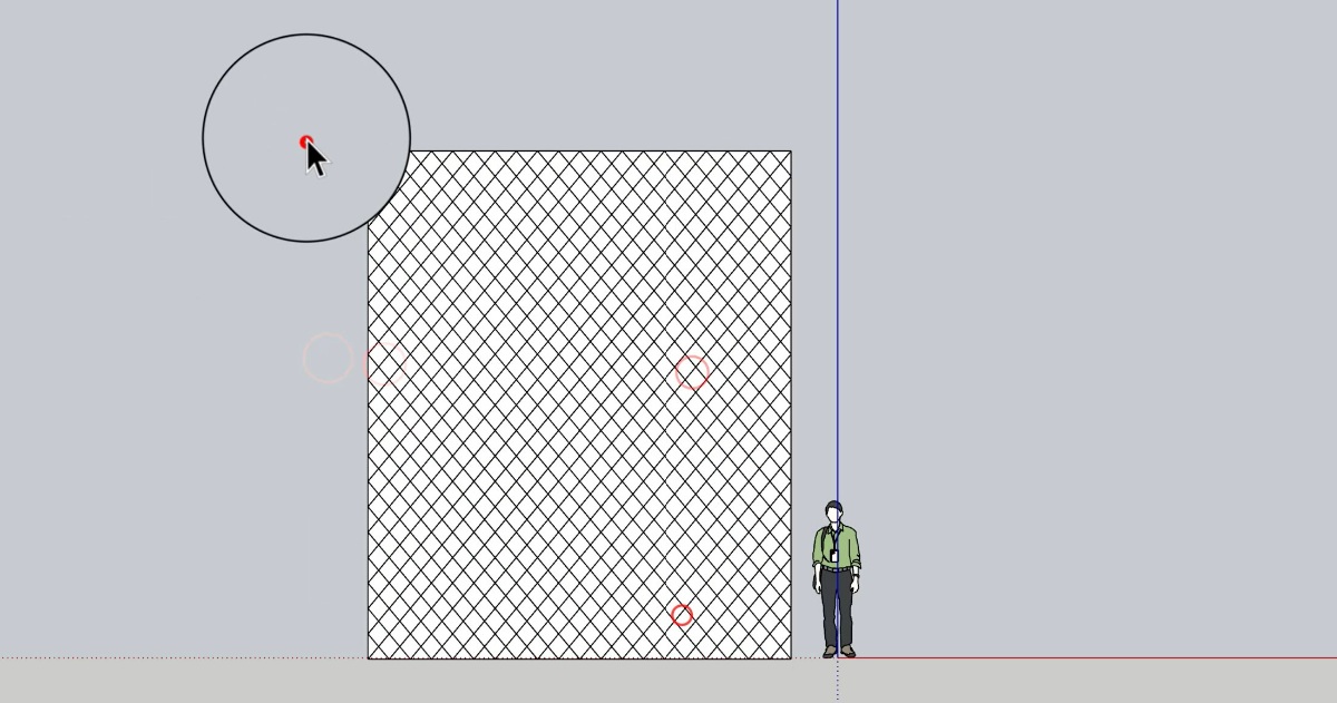 SketchUp创建呼伦贝尔海拉机场造型柱