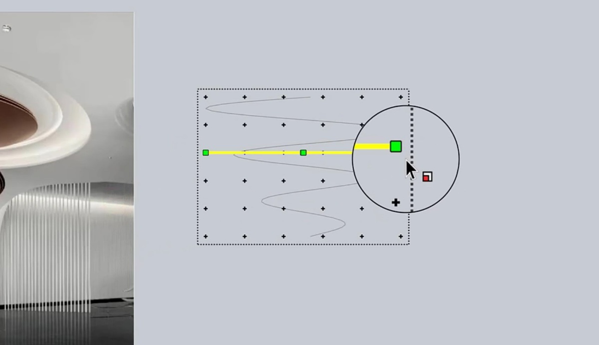 SketchUp草图大师创建室内螺旋异形吊顶造型