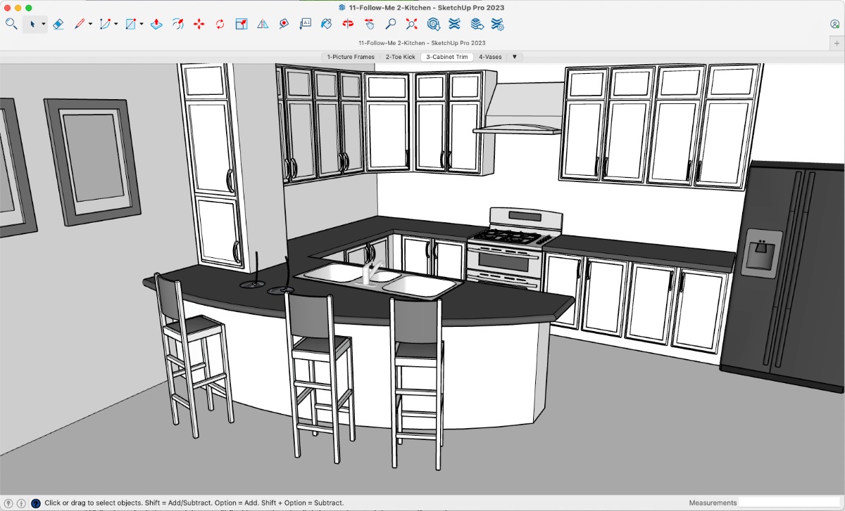 SketchUp with Diffusion 中的 AI 渲染