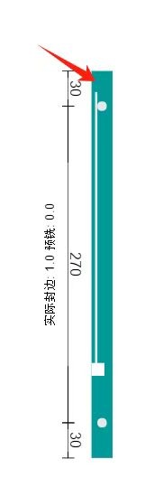 筑木筑巢灯槽没有开透刀如何处理?
